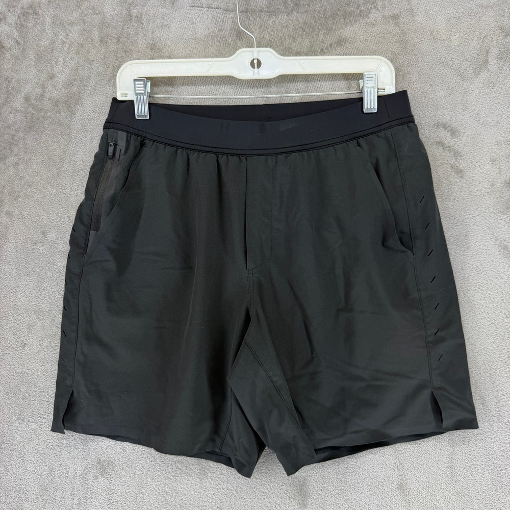 Ten Thousand The Interval Short Mens Medium Black TTSH002V3 7 Inseam Lined Short